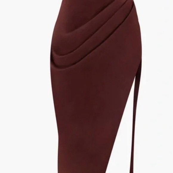 House of CB Strapless Brown Dress - Picture 5 of 8